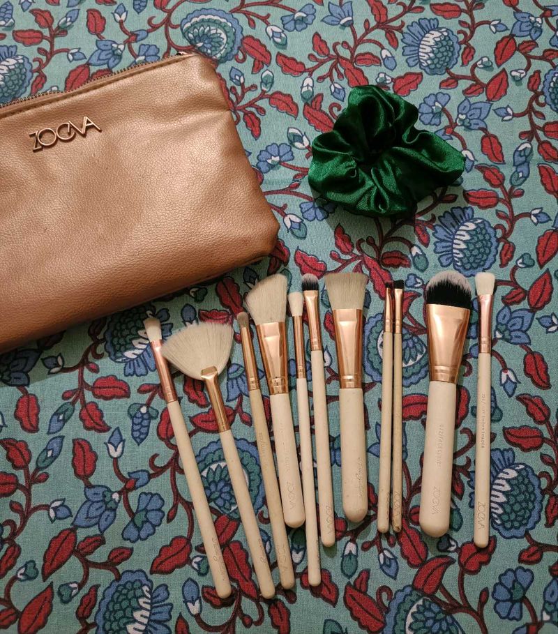 ZOEVA Makeup Brush Set with Pouch