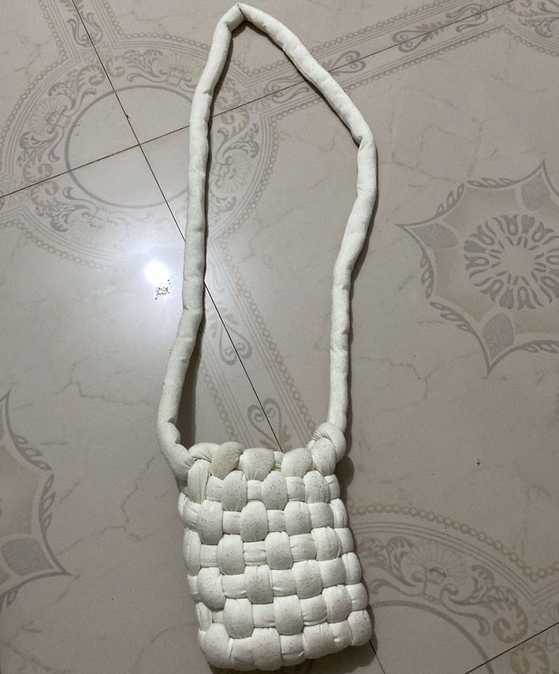 Unique Woven Sling phone  Bag