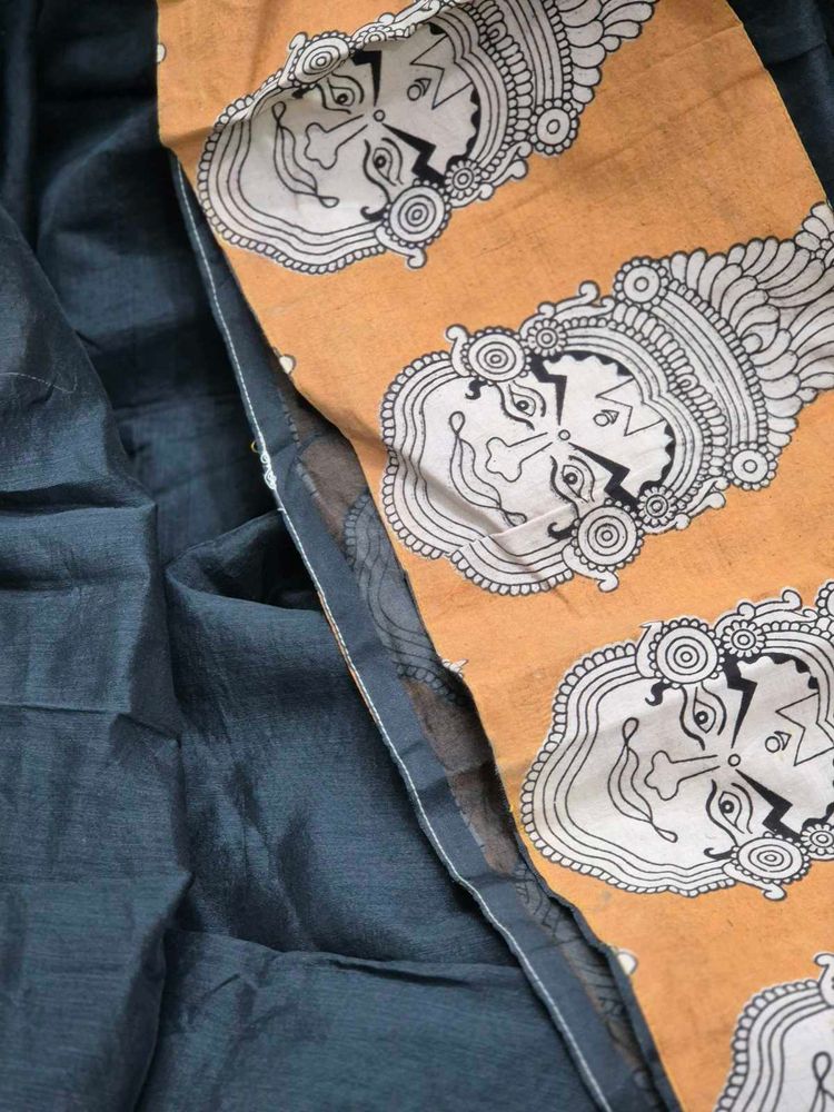 Unique Kalamkari Saree