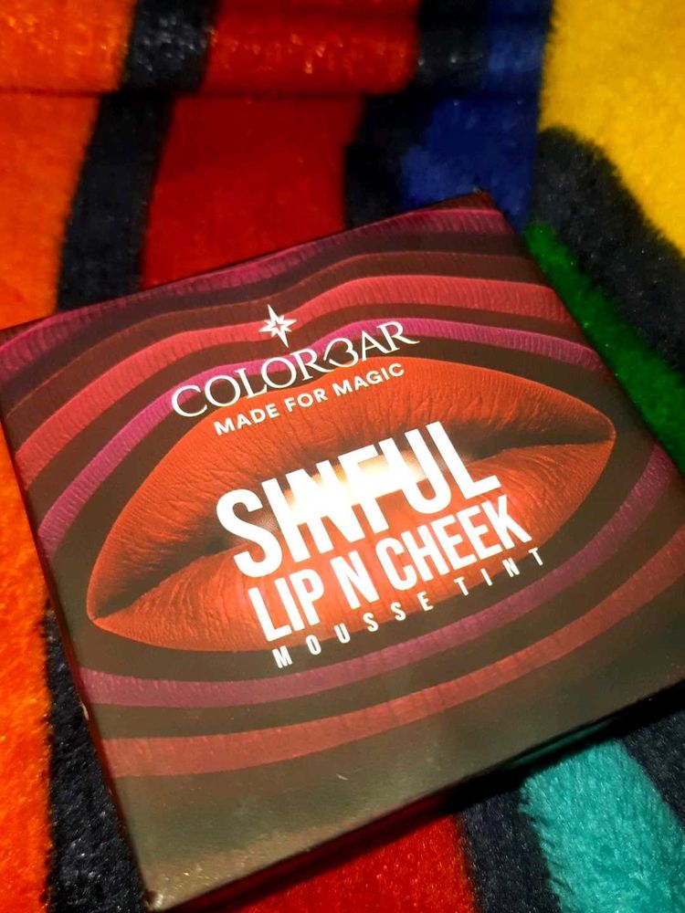 Colorbar Sinful Lip N Cheek Mousse Tint