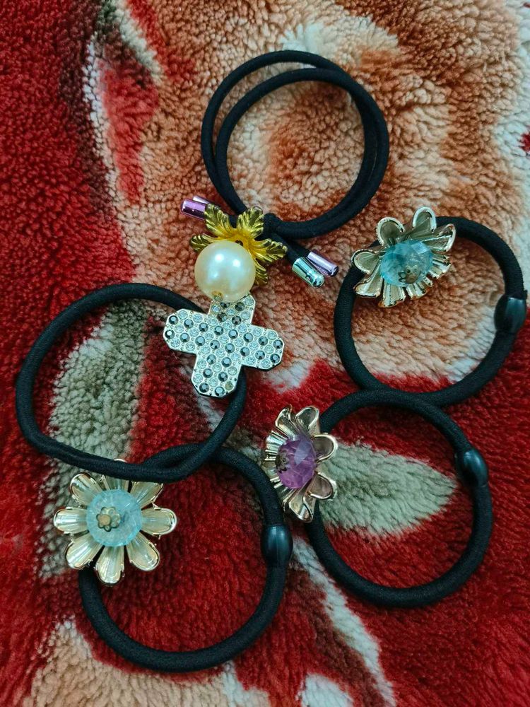 Combo Of 5 Rubber Band.