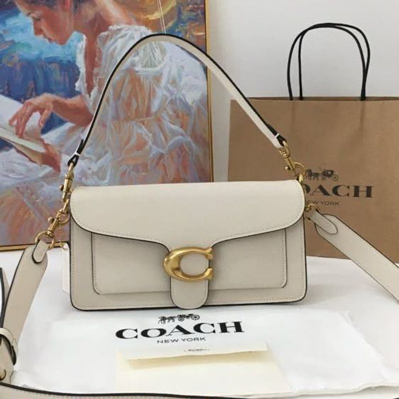 Coach Cream Shoulder Bag