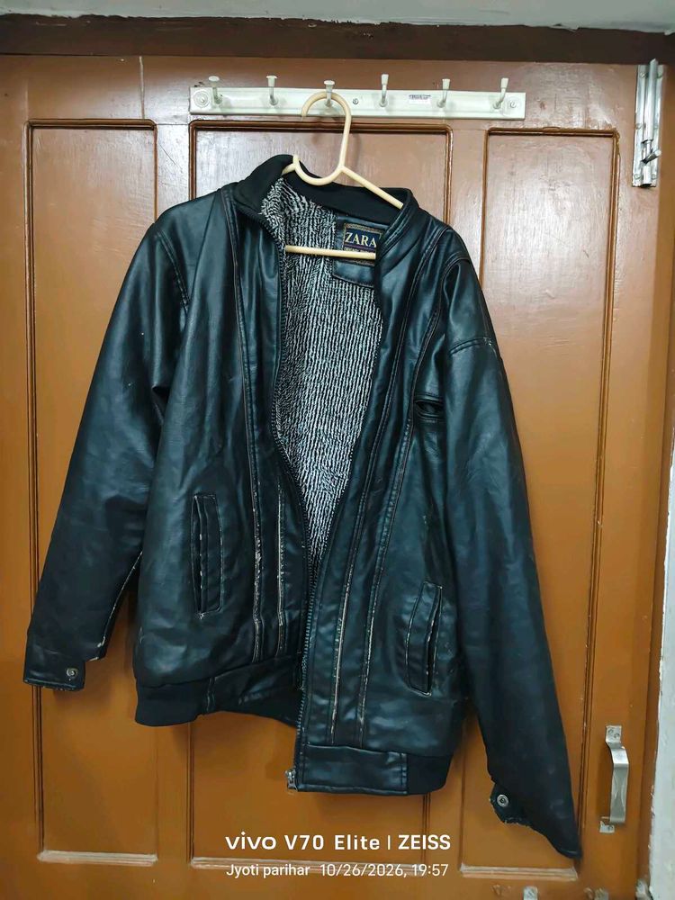 Zara Faux Leather Jacket