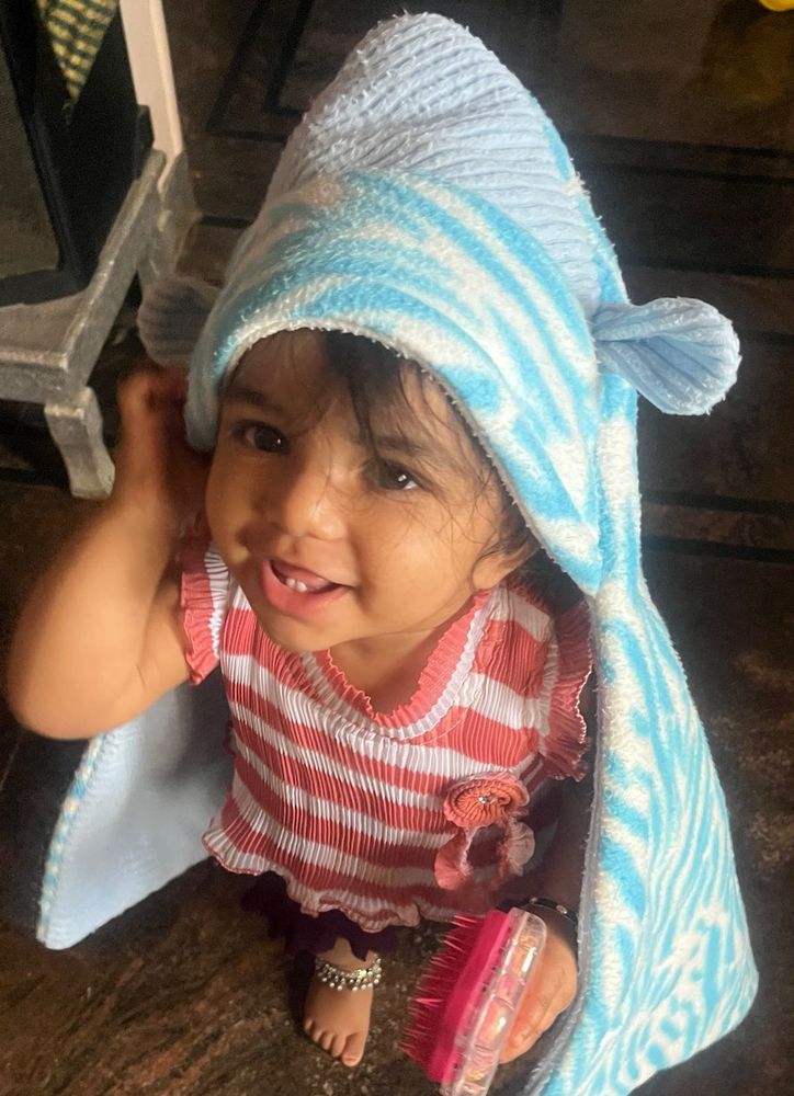 Cute Fish Hooded  raping cloth for Babies