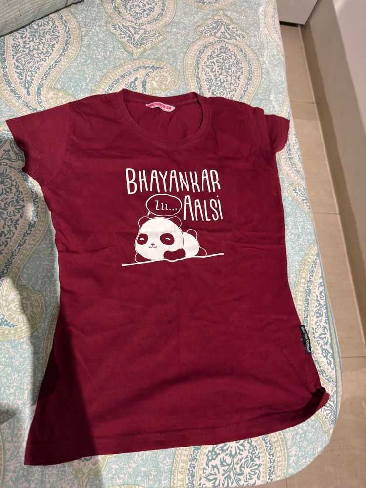 Cute Panda Graphic Tee