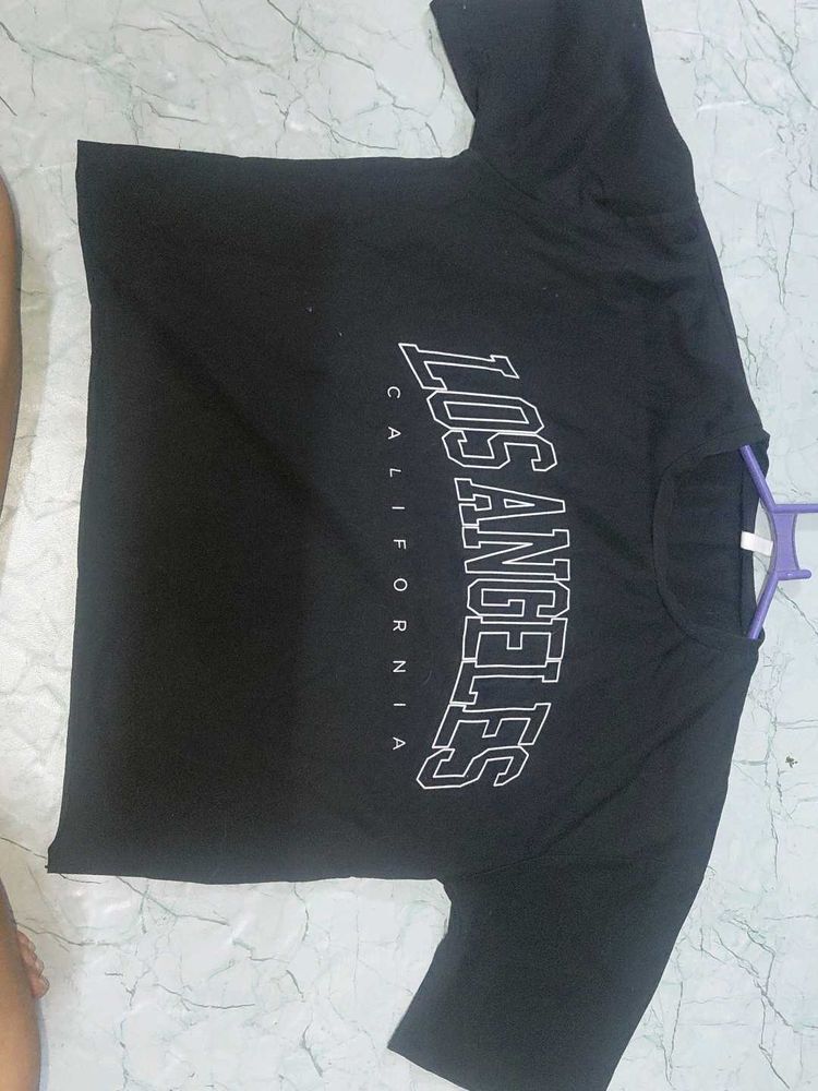 Black Los Angeles California T-Shirt