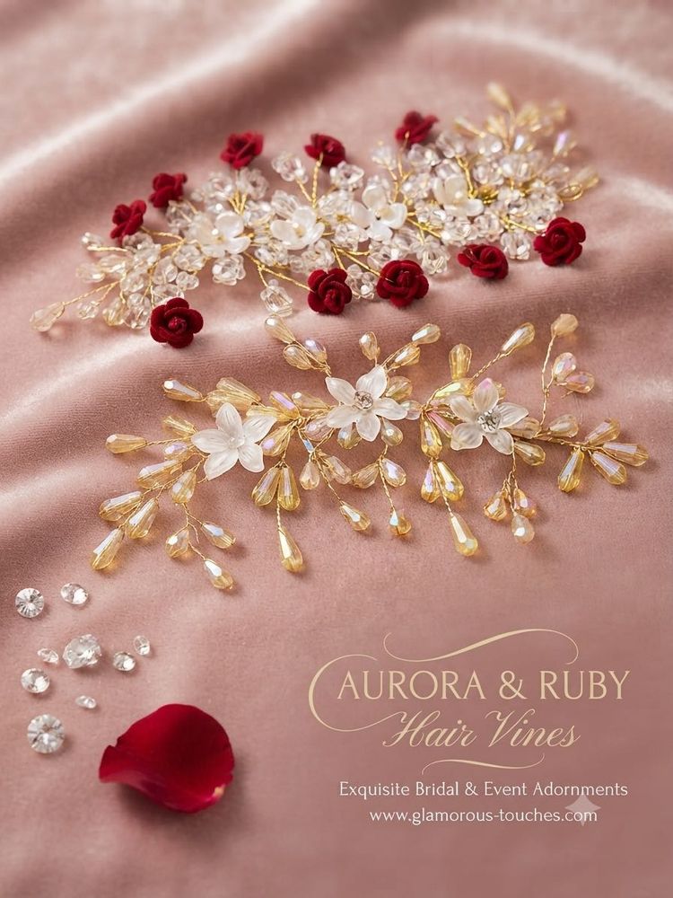 Elegant Bridal Hair Vines
