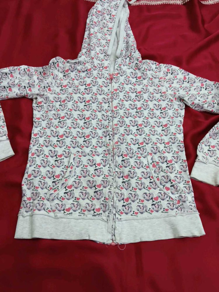 Cute Mickey Mouse Hoodie