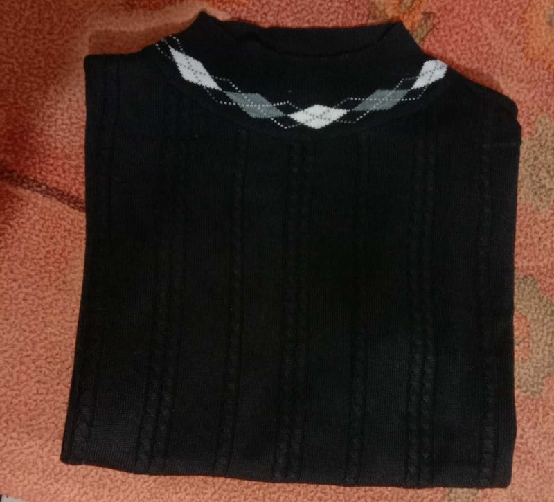 Oversized High Neck Pullover