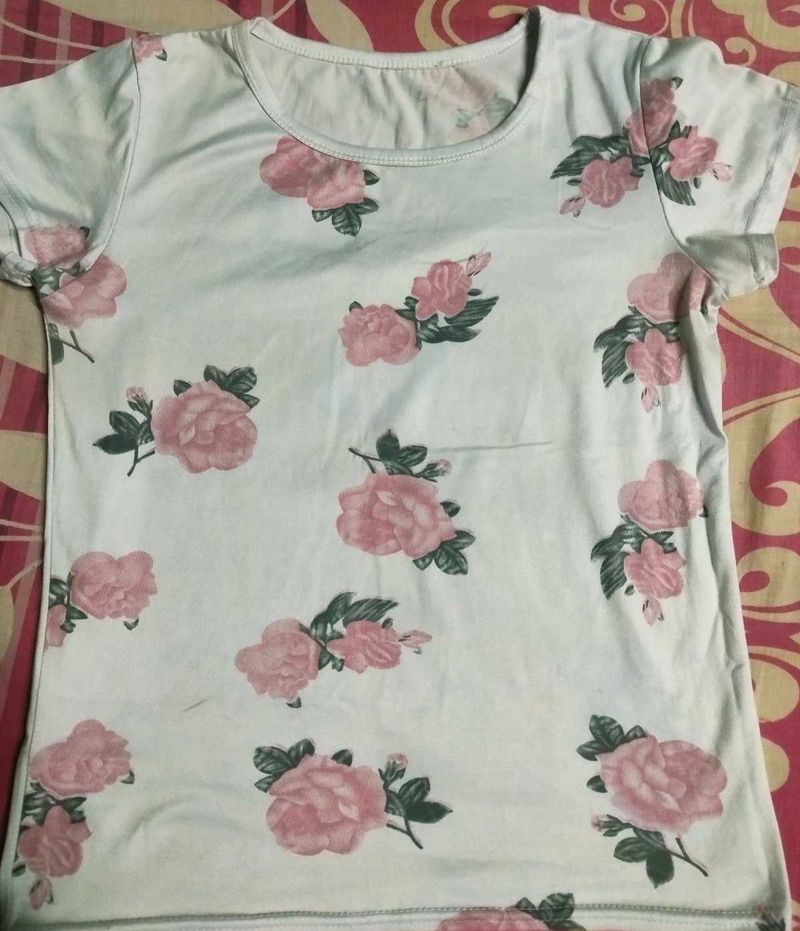 white cute top✨
