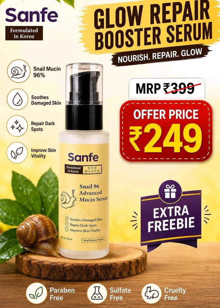 Sanfe Snail 96 Advanced Mucin Serum