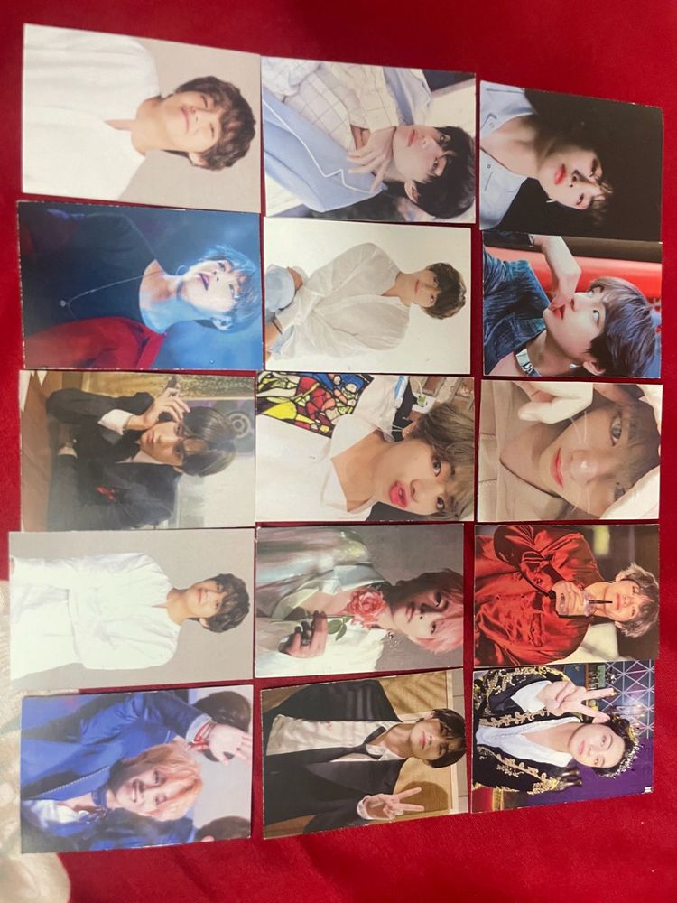 Kim taehyung (V) set of 15 photo cards