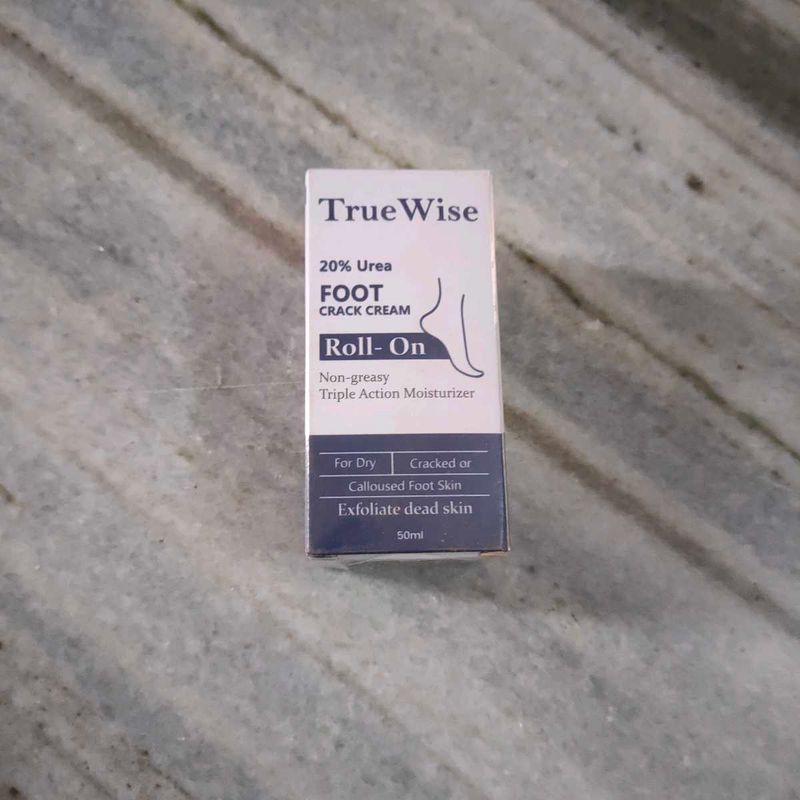 TrueWise Foot Crack Cream Roll-On