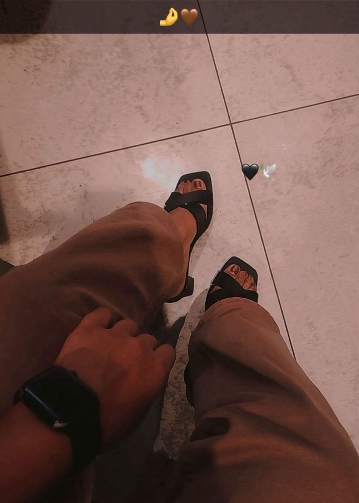 Stylish Black Block Heel Sandals