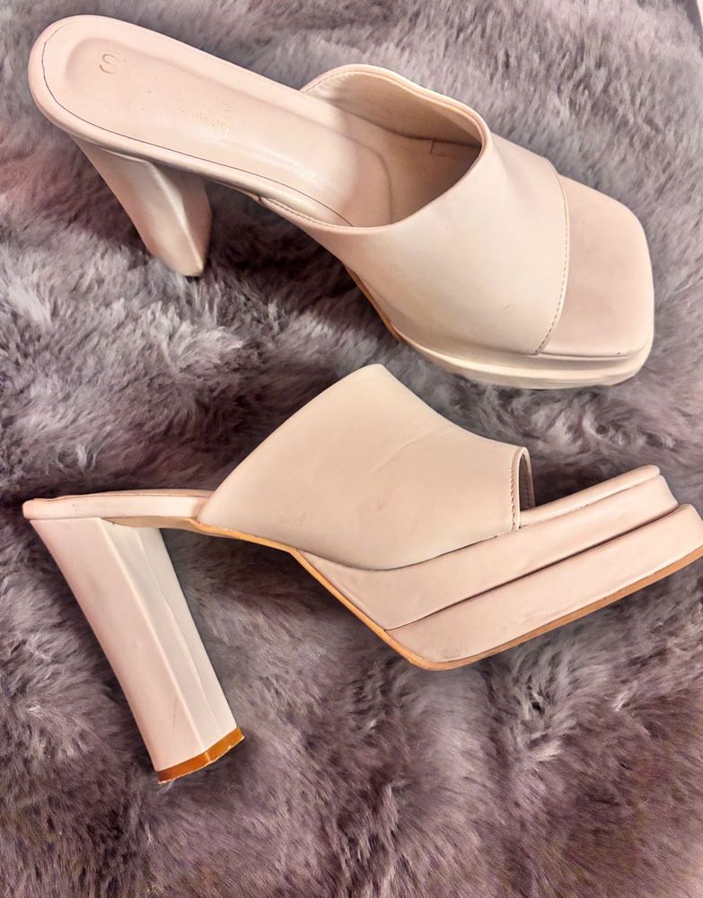 Chic Platform Block Heels