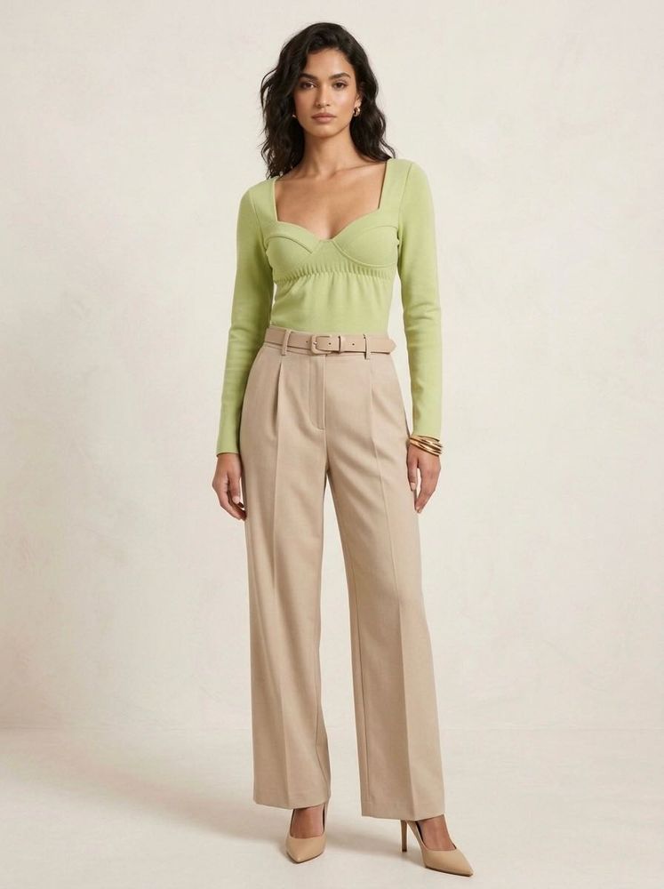 Green Padded Top