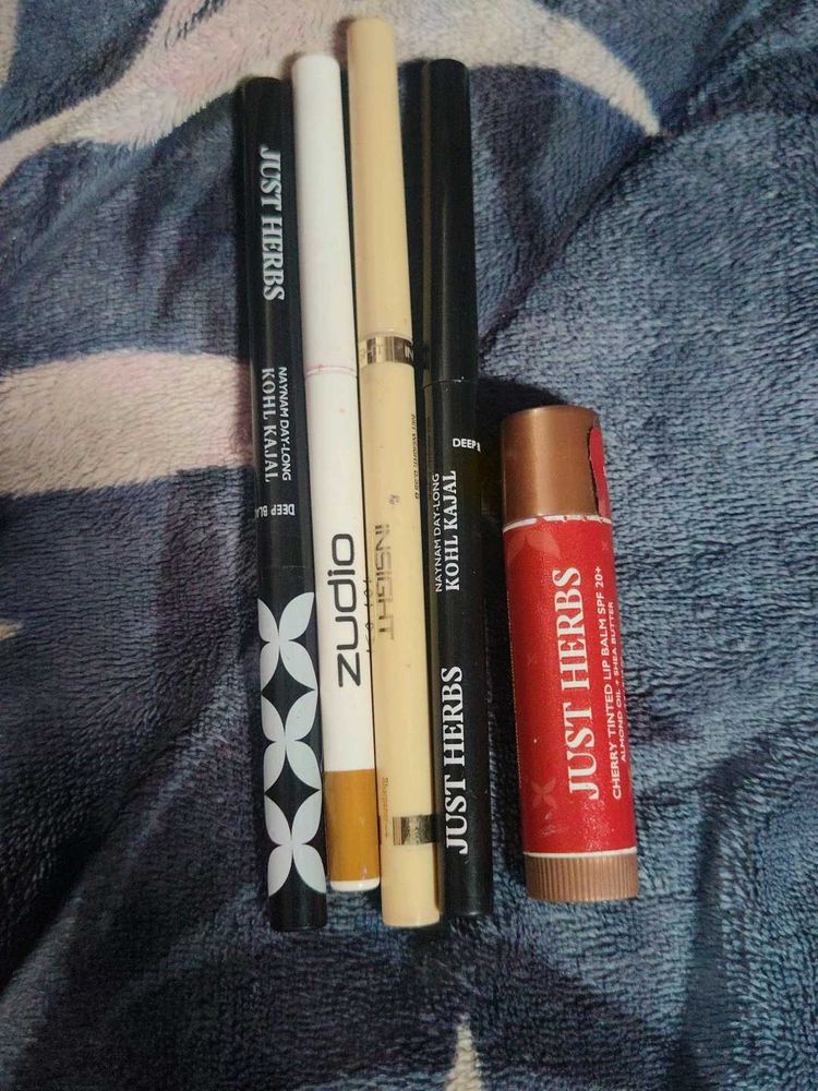Just Herbs Kajal &amp; Lip Balm Set