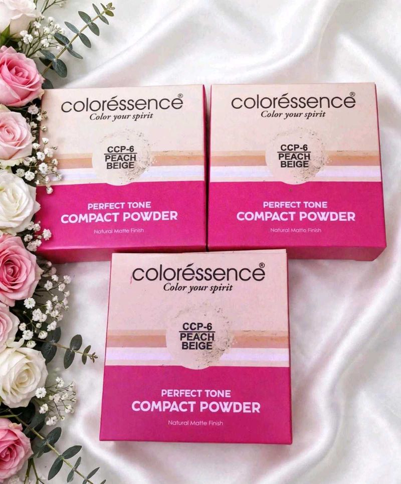 Pack of 5 Coloressence Perfect Tone Compact Powder