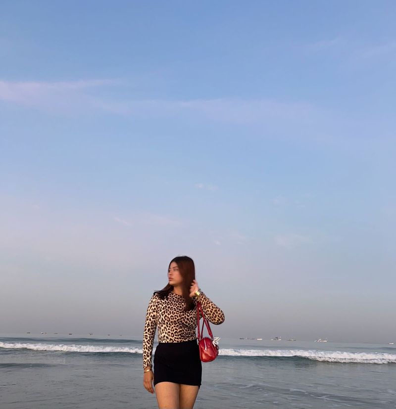 Leopard Print Long Sleeve Top