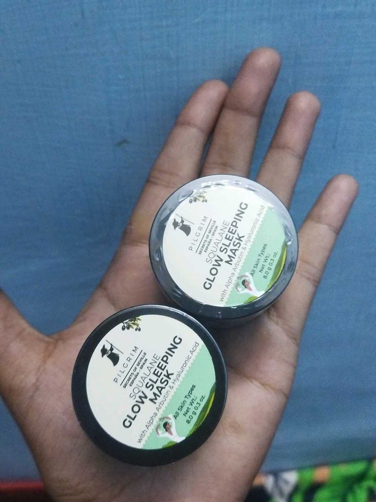 Pilgrim Squalane Glow Sleeping Mask