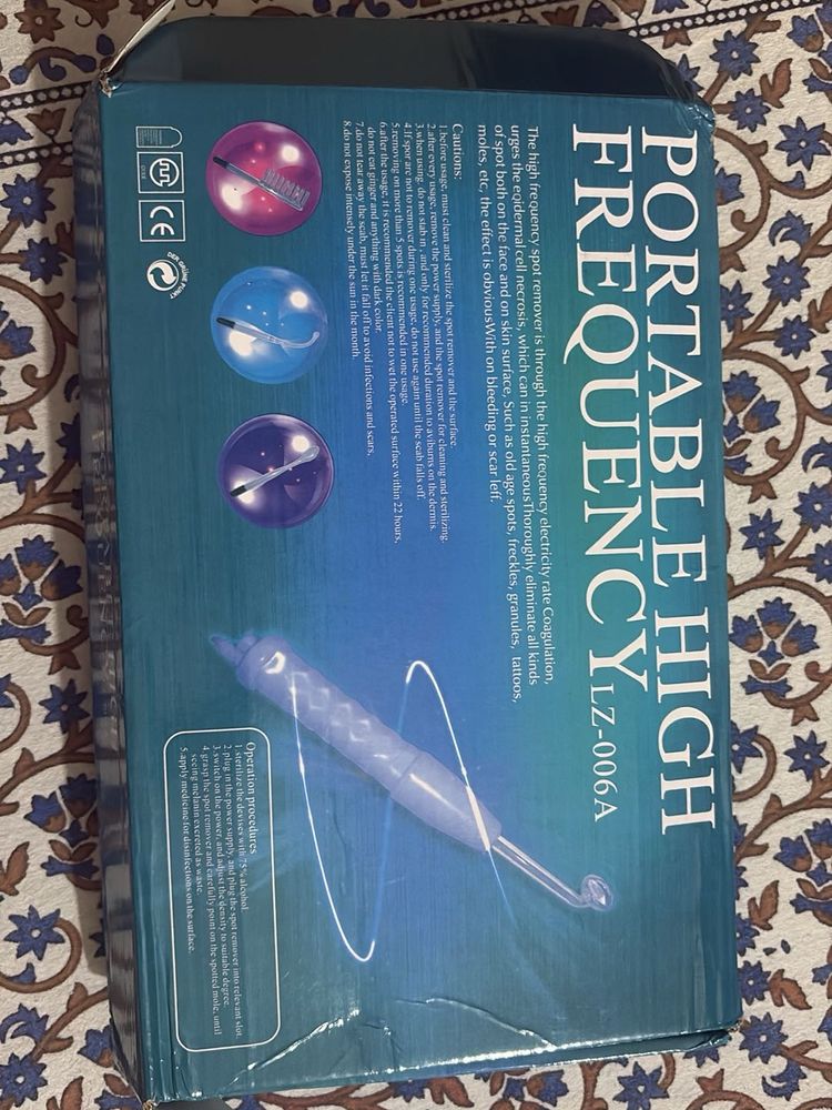 NEW Portable High Frequency Spot Remover Device