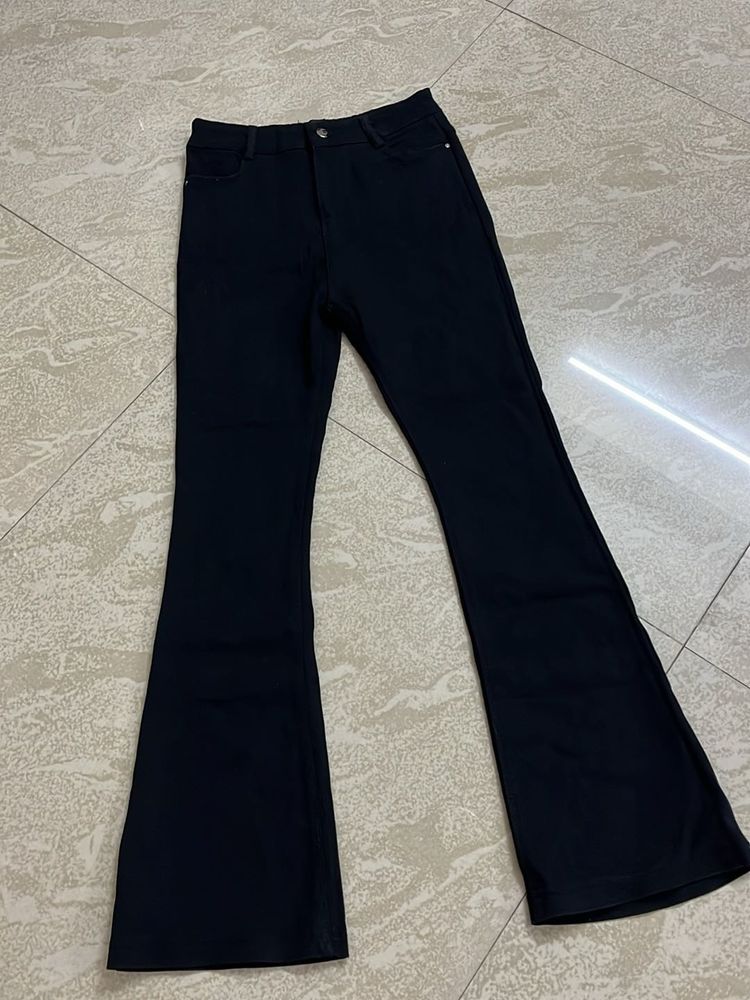 Black Flared Jeans