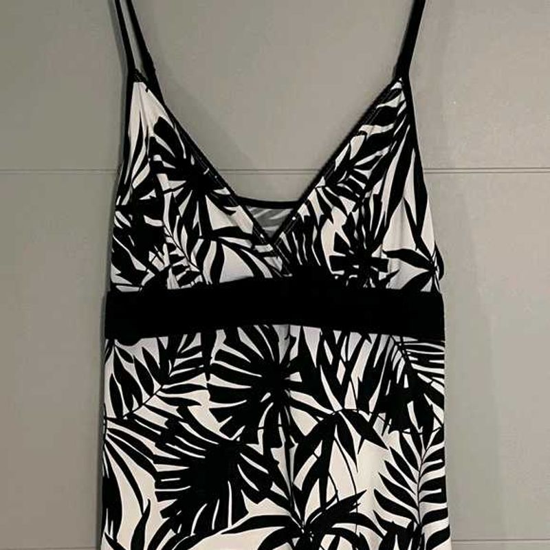 Tropical Print Dress