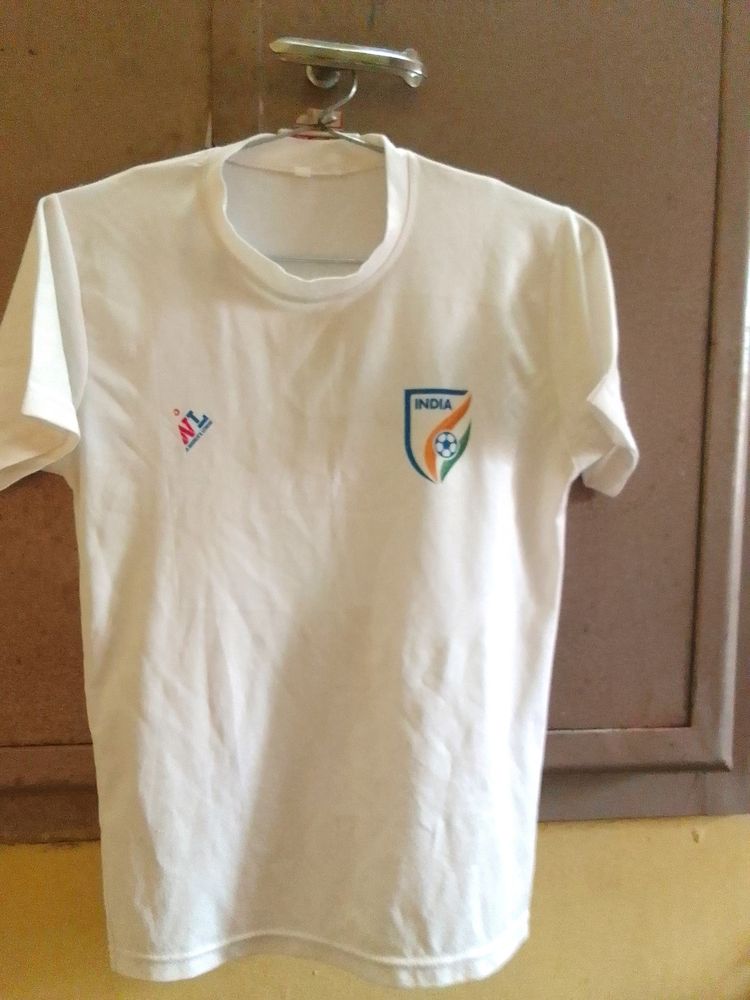 White Indian Logo Jersey