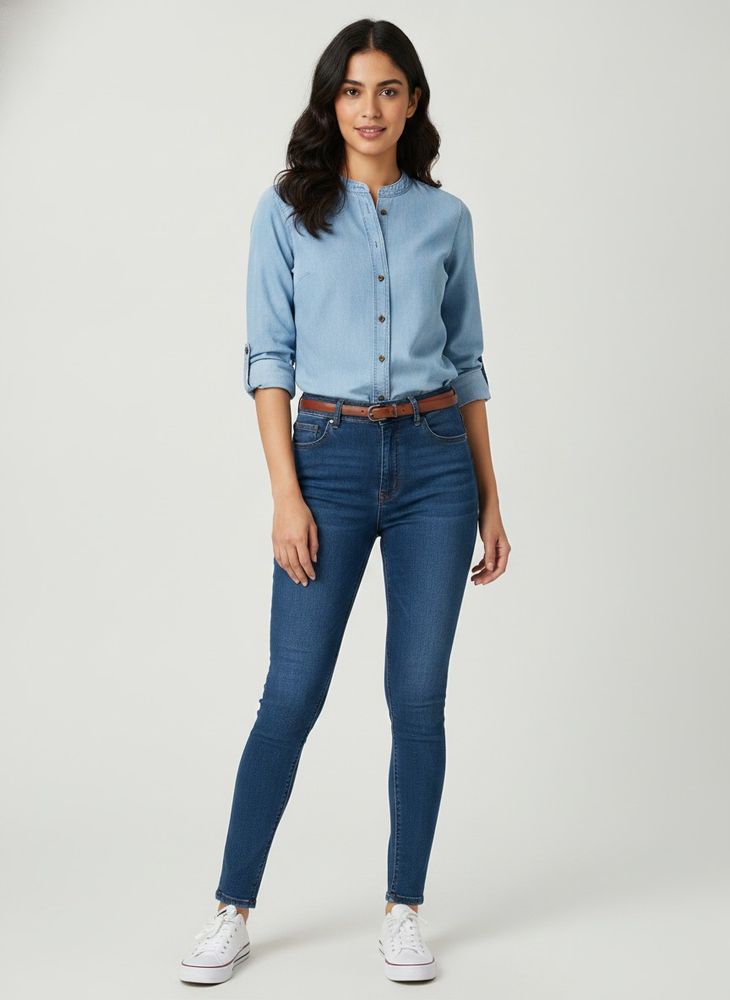 Light Blue Denim Shirt