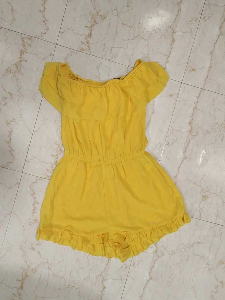 Yellow Romper