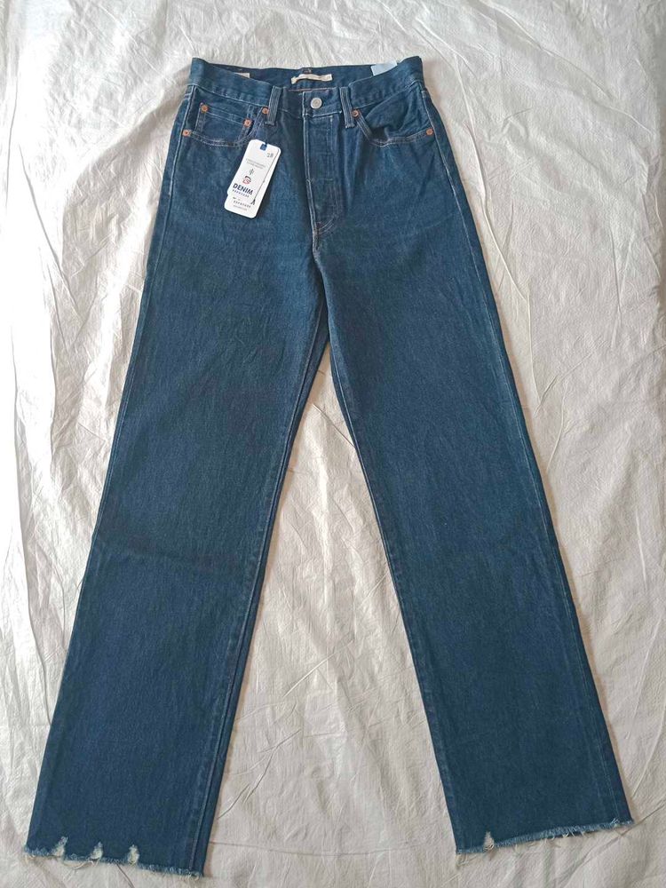 Classic Levi's Blue Denim Jeans