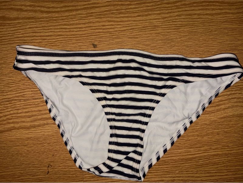 Striped Bikini Bottoms/Brief/Panty