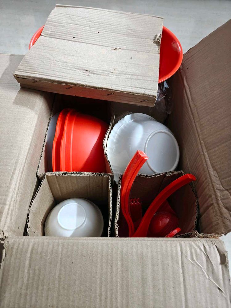 72-Piece Fiesta Design Dinner Set – Tulip Orange