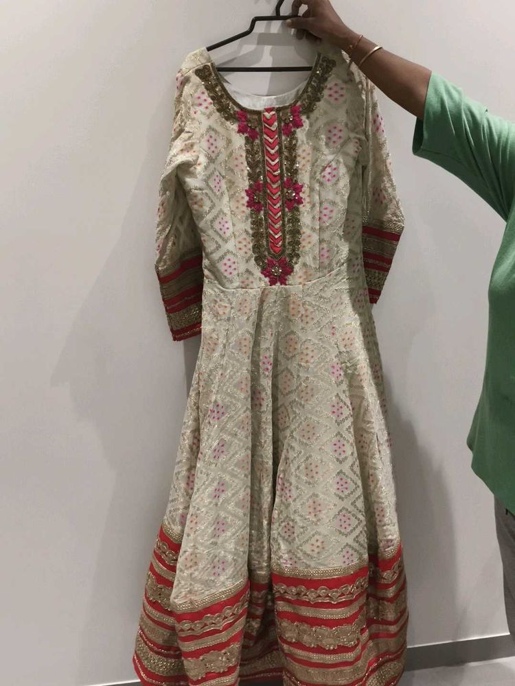 heavy detailed gown