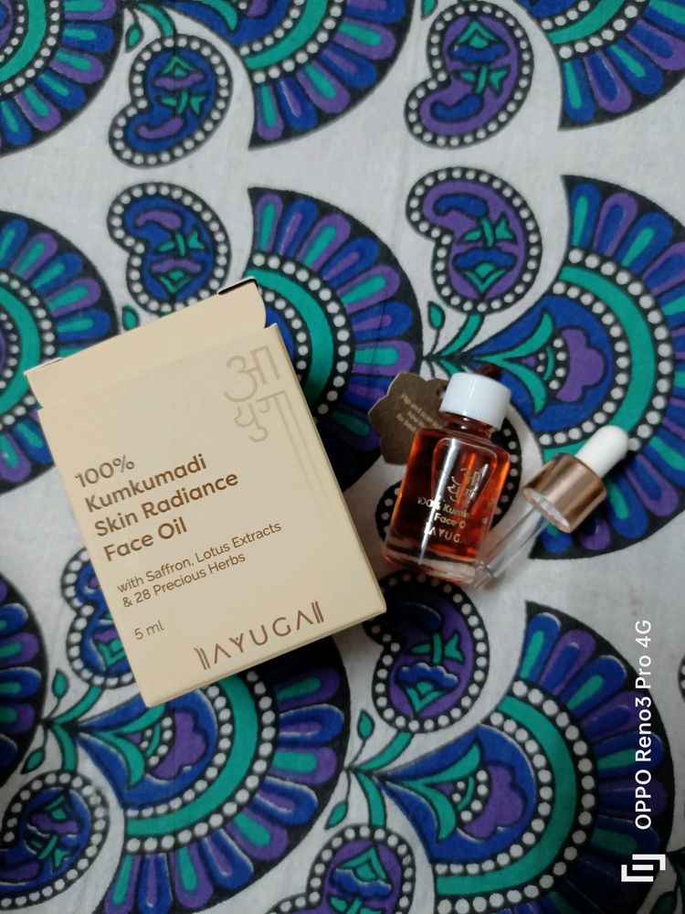 Combo Of 100% Kumkumadi Face Oil &amp; Simple 2 Facewa