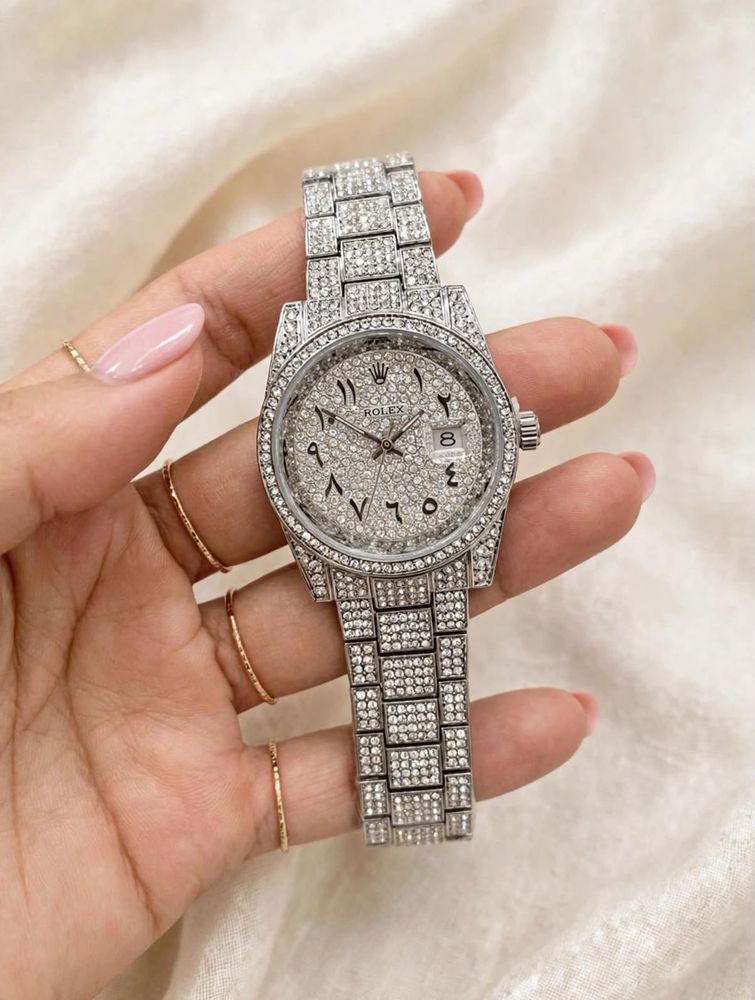 Sparkling Diamond Rolex Watch