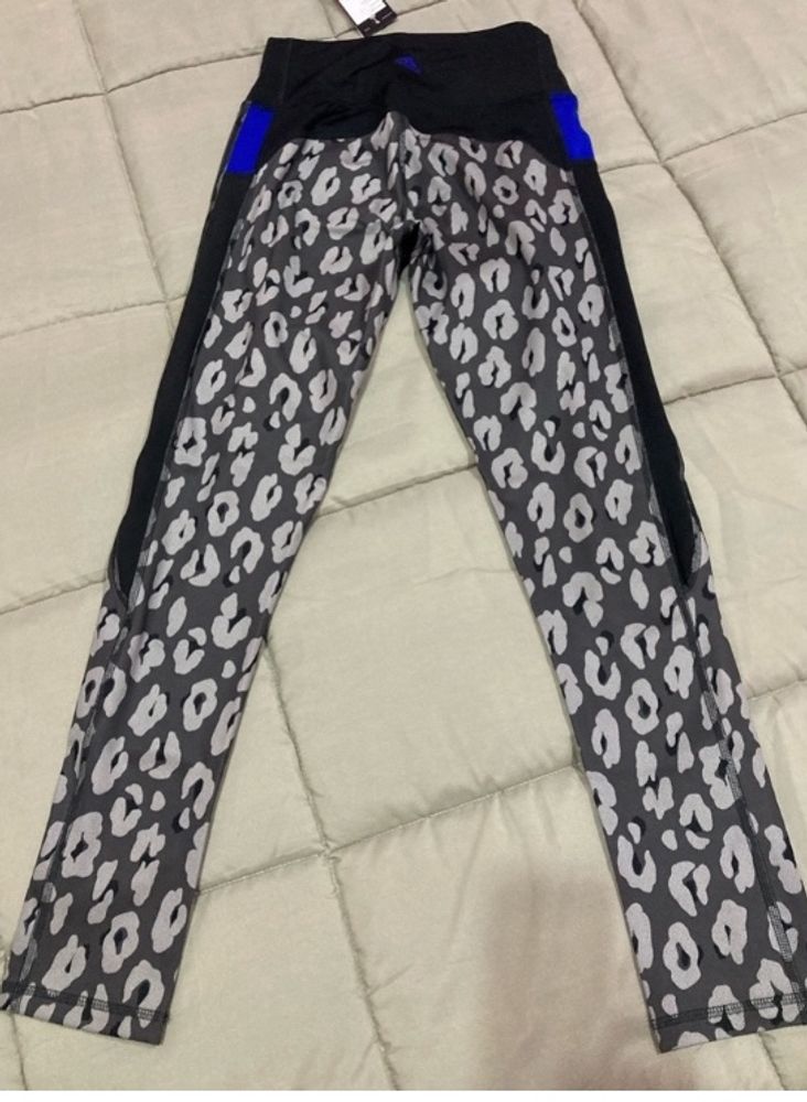 ADIDAS Printed High-Rise Slim Fit Ankle-Length L