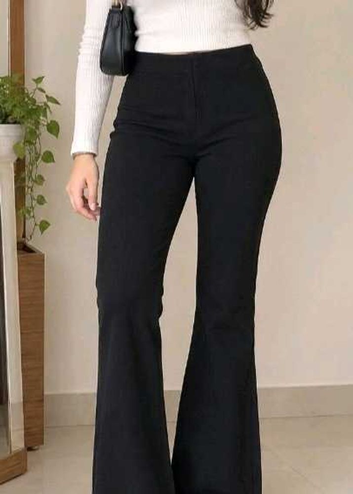 Flared Black Pants