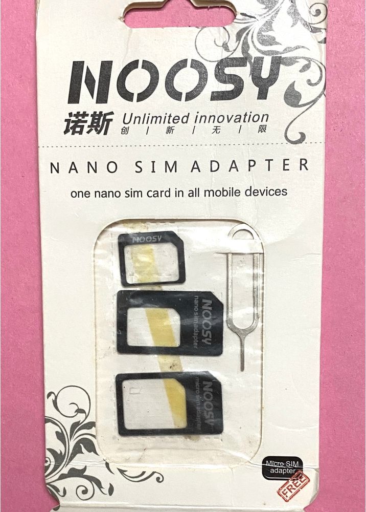 NOOSY Nano SIM Adapter