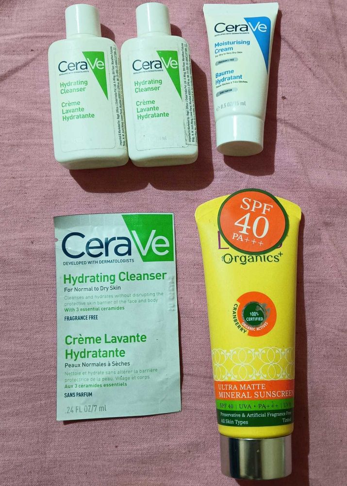 CeraVe &amp; Organics Skincare Bundle