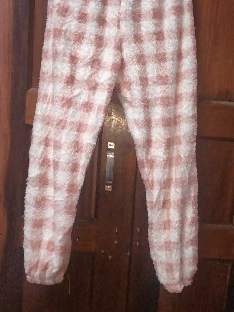 Cozy Plaid Fleece Pajama Pants
