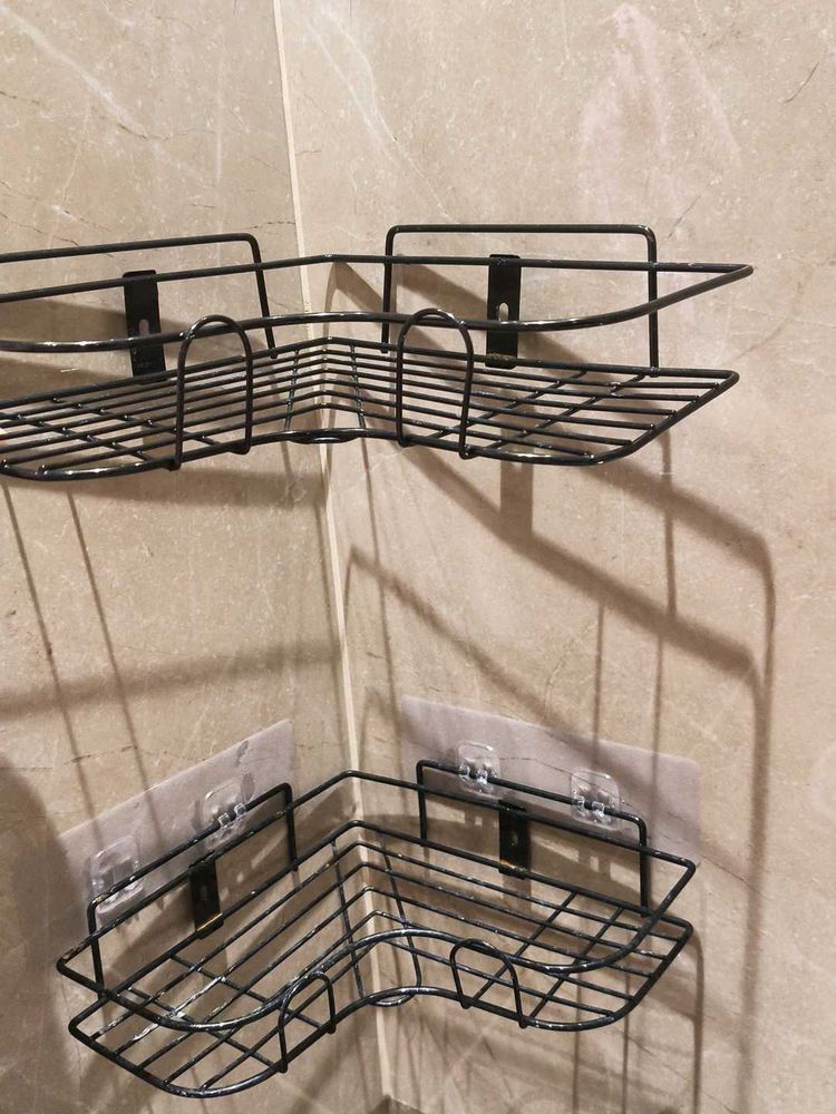 Corner Bathroom Shelves