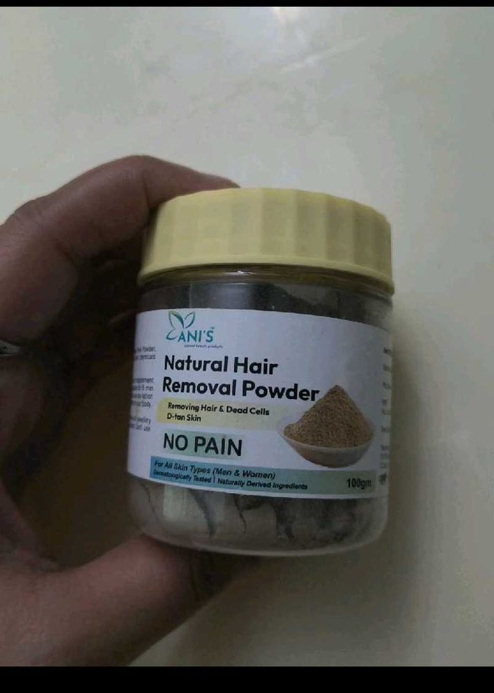 Natural Hair Removal Powder New Unused