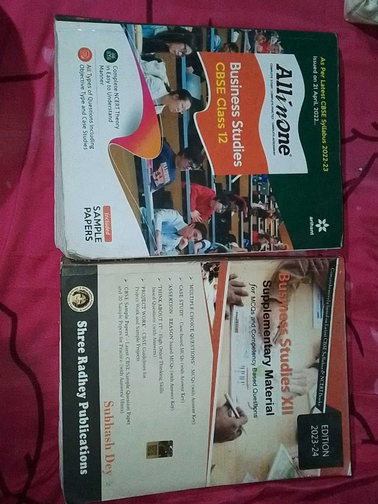 Class 12 Business Studies Books