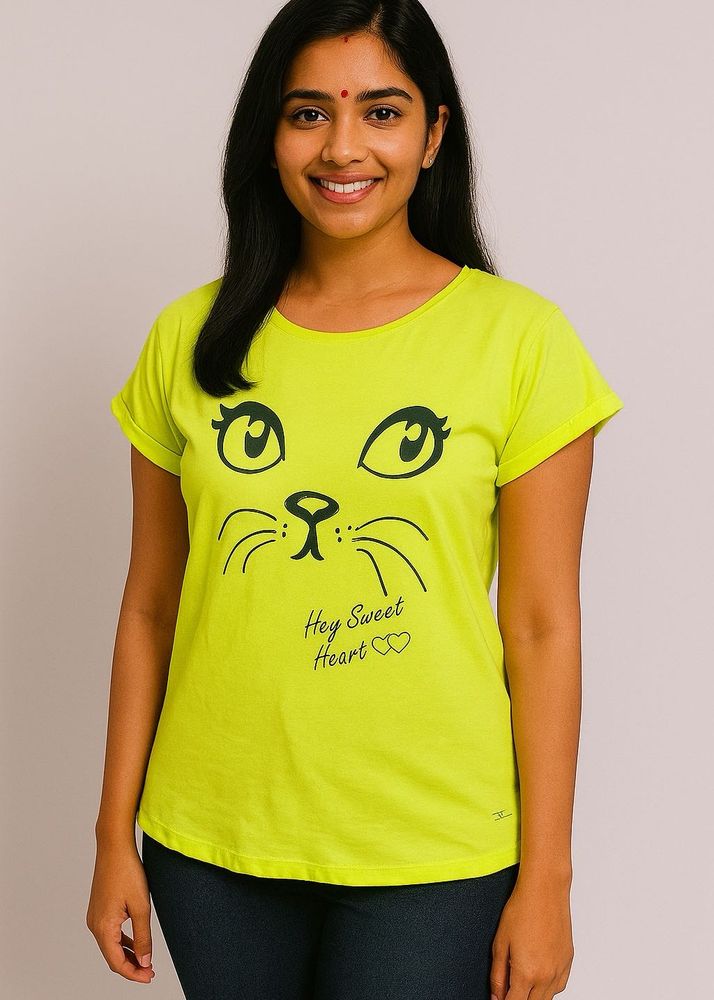 Cute Cat Graphic Tee