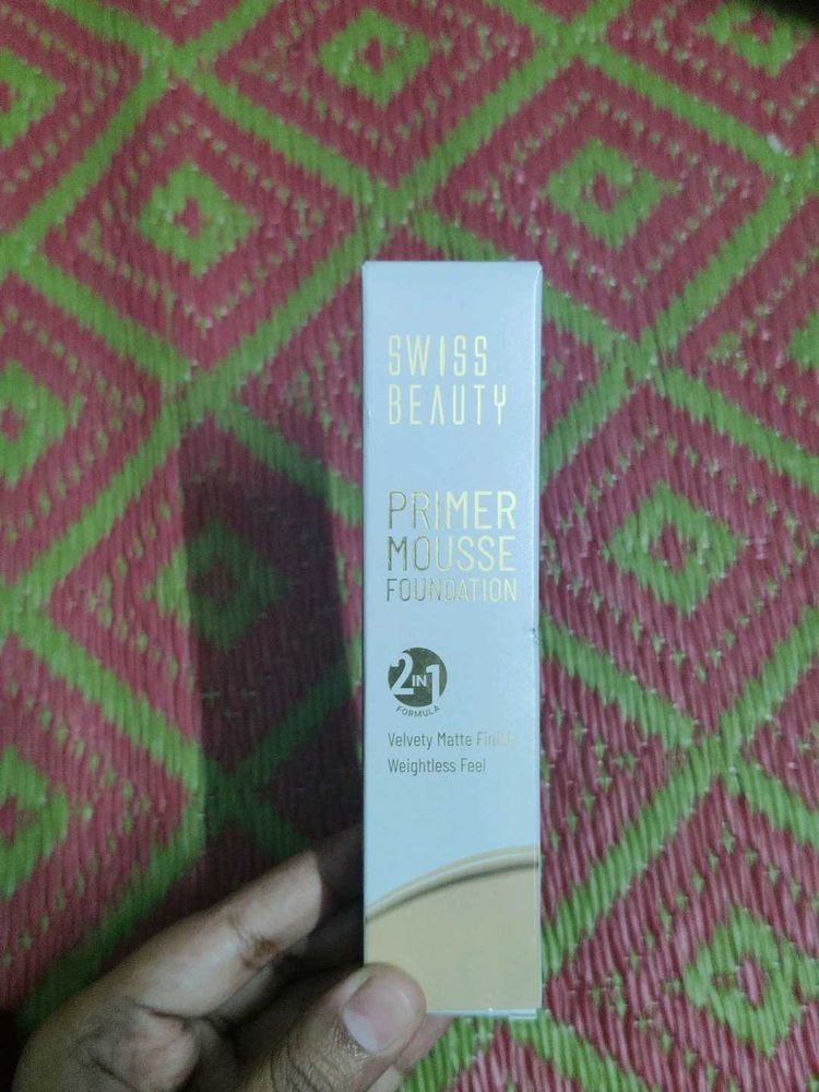 Swiss Beauty Primer Mousse Foundation