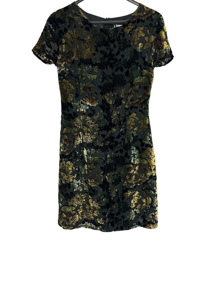short printed dress