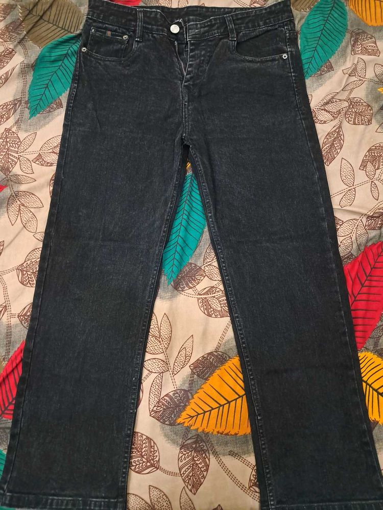 Classic Black Flare Jeans