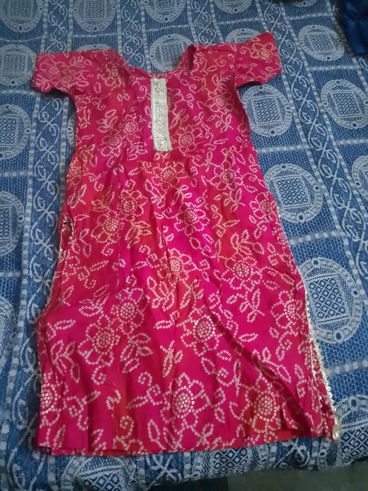 Pretty Pink Kurti