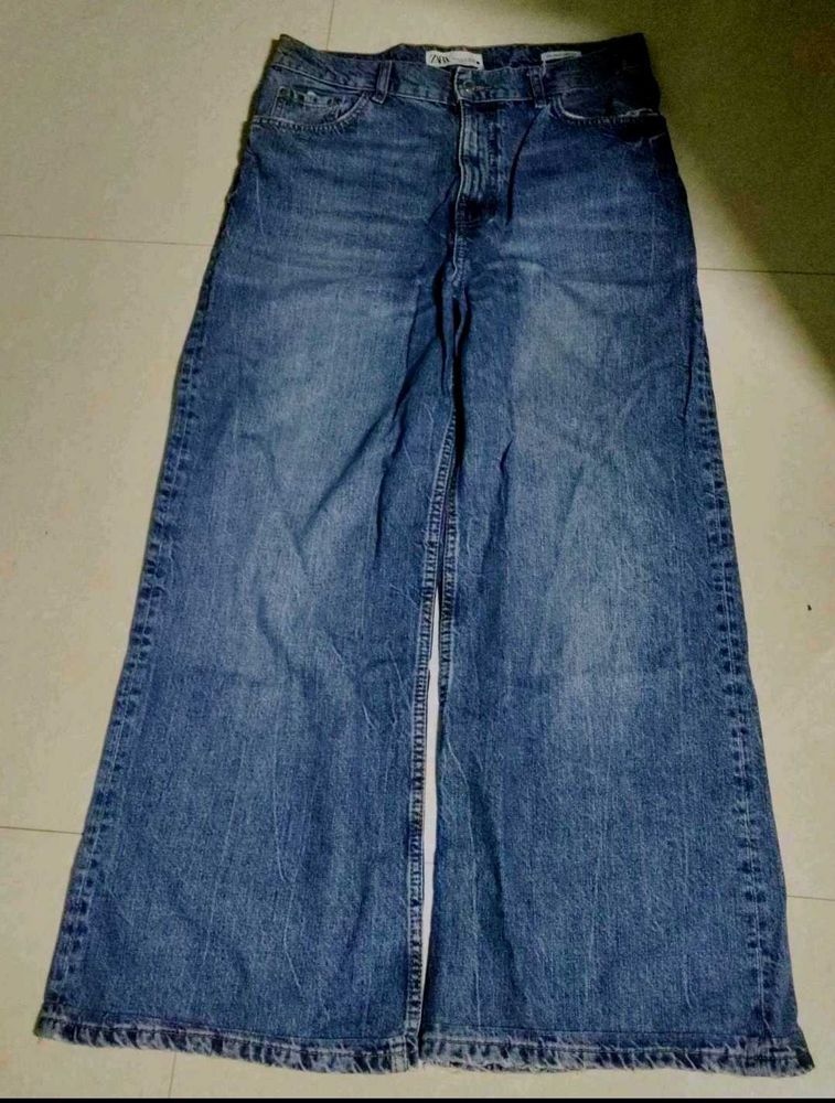 Zara Wide Leg Jeans
